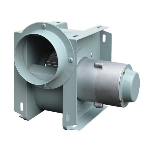 Sirocco fan with forward-curved blades used in HVAC systems for efficient airflow